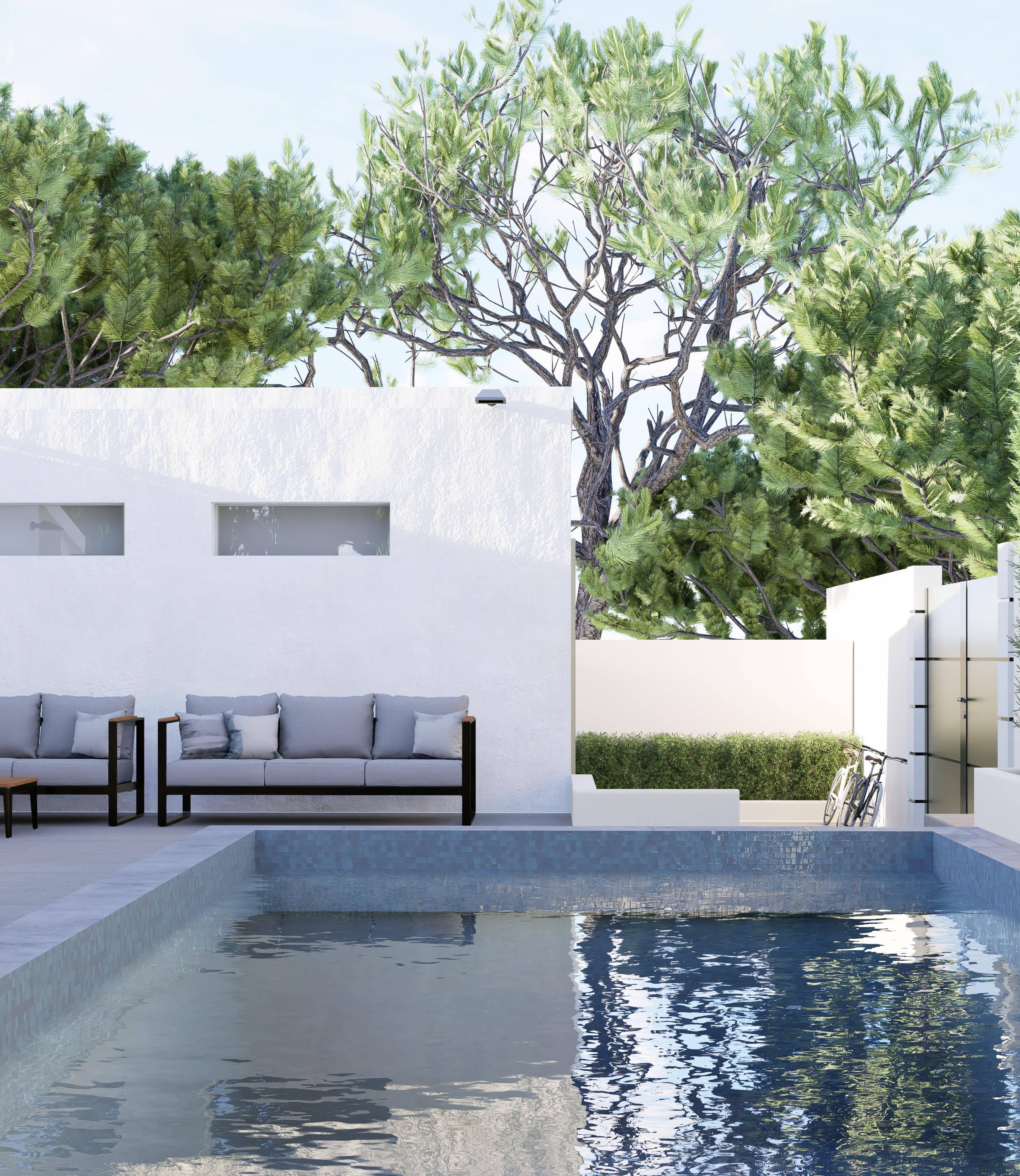 ab3d design - rendu 3d Projet de réhabilitation Villa en partenariat avec THE AGENCY IMMO- Marseille